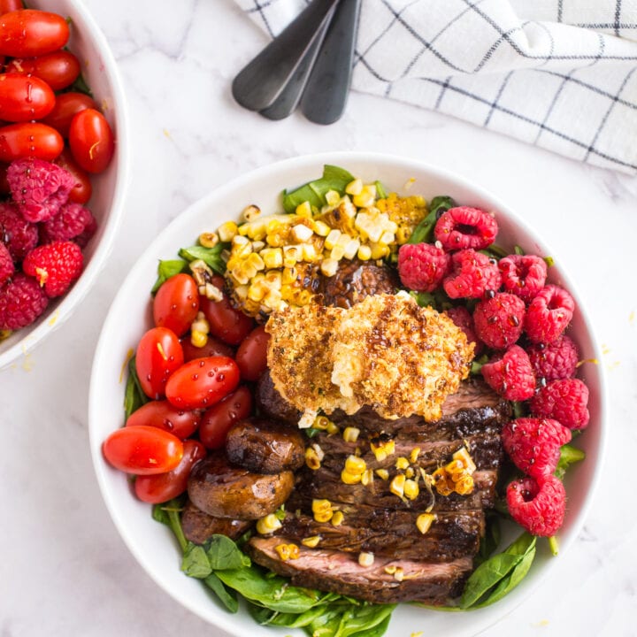 Bowl of Balsamic Steak Salad