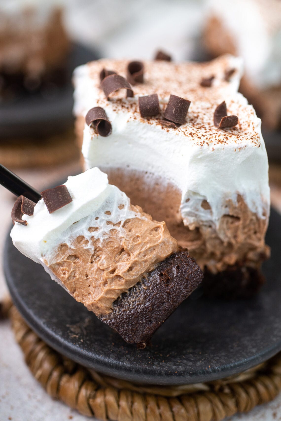 French Silk Pie Brownies Comfort Food Ideas Desserts