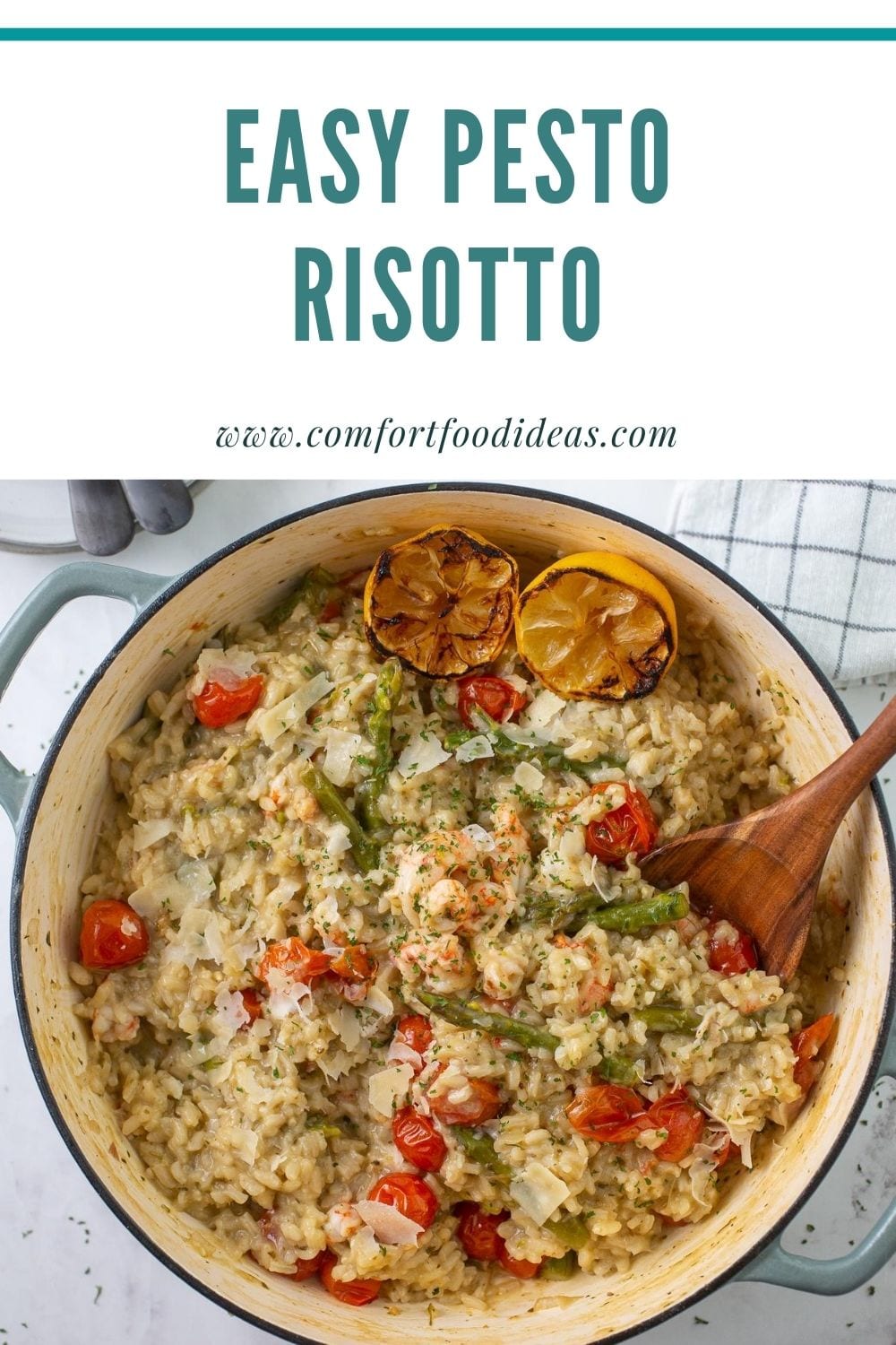 Easy Pesto Risotto Comfort Food Ideas Easy 30 Minute Meal