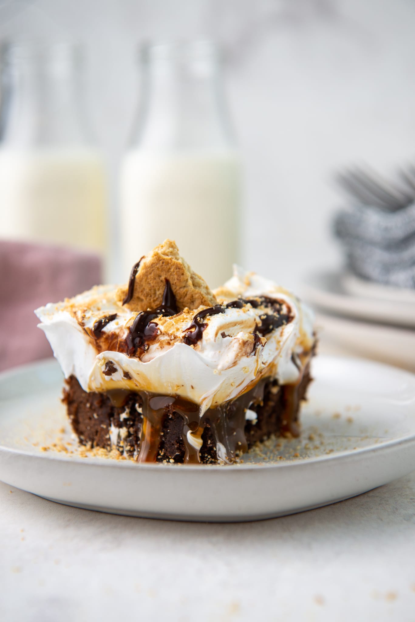 S'mores Brownies Comfort Food Ideas Desserts