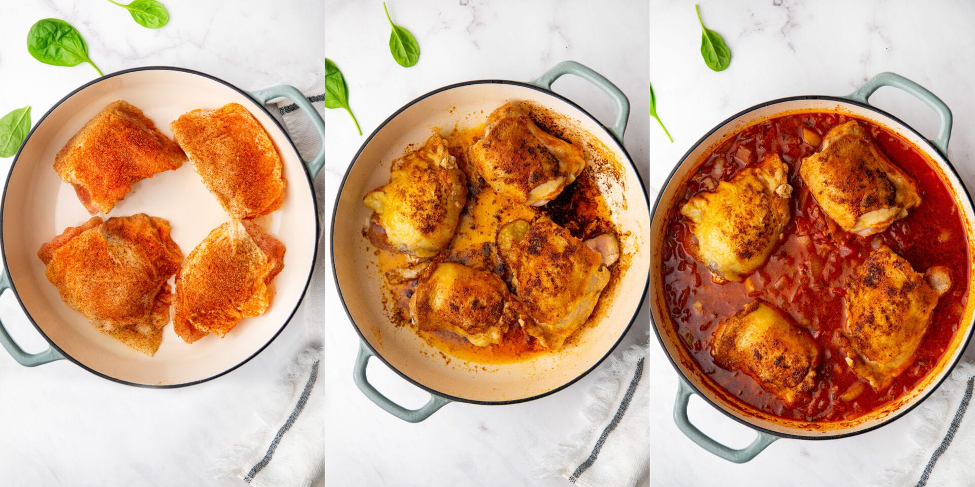 Chicken Paprika and Spanish Rice Comfort Food Ideas One Pot Meal